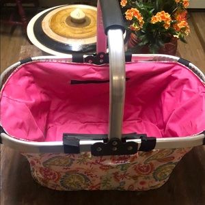 Collapsible Picnic Basket Never Used